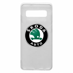 Чехол для Samsung S10 Skoda Auto - PrintSalon