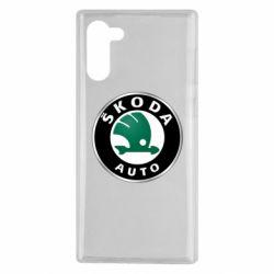 Чехол для Samsung Note 10 Skoda Auto - PrintSalon