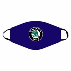 Маска многоразовая Skoda Auto - PrintSalon