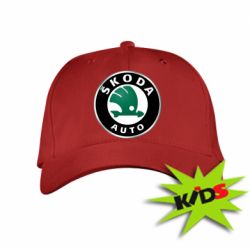 Детская кепка Skoda Auto - PrintSalon
