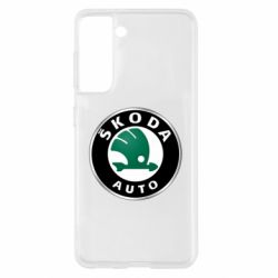 Чехол для Samsung S21 Skoda Auto - PrintSalon