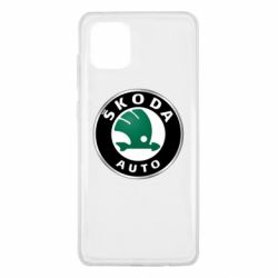 Чехол для Samsung Note 10 Lite Skoda Auto - PrintSalon