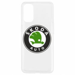 Чехол для Oppo Reno 4 Skoda Auto - PrintSalon