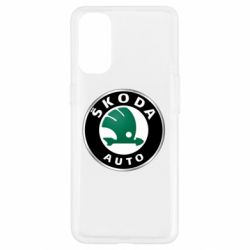 Чехол для Oppo Reno 4 Skoda Auto - PrintSalon