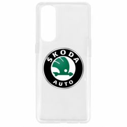 Чехол для Oppo Reno 4 Pro Skoda Auto - PrintSalon