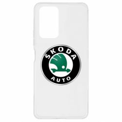 Чехол для Xiaomi Redmi Note 10 Pro Skoda Auto - PrintSalon