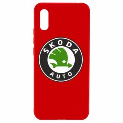 Чехол для Xiaomi Redmi 9a Skoda Auto - PrintSalon