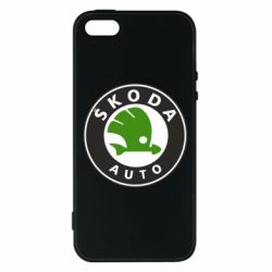 Чехол для iPhone5/5S/SE Skoda Auto - PrintSalon
