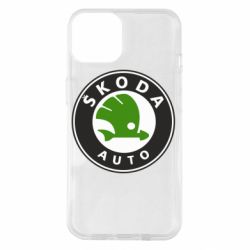 Чехол для iPhone 14 Skoda Auto - PrintSalon