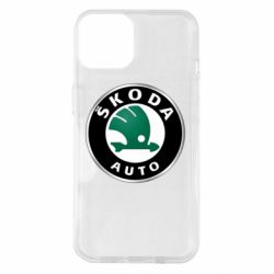 Чехол для iPhone 14 Skoda Auto - PrintSalon