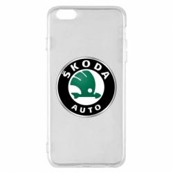 Чехол для iPhone 6 Plus/6S Plus Skoda Auto - PrintSalon