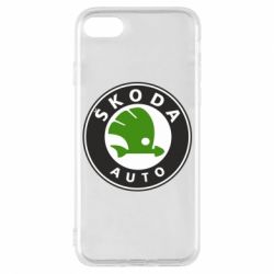 Чехол для iPhone 7 Skoda Auto - PrintSalon