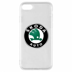 Чехол для iPhone 7 Skoda Auto - PrintSalon