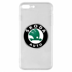 Чехол для iPhone 8 Plus Skoda Auto - PrintSalon