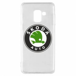 Чехол для Samsung A8 2018 Skoda Auto