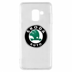 Чехол для Samsung A8 2018 Skoda Auto