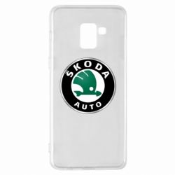 Чехол для Samsung A8+ 2018 Skoda Auto - PrintSalon