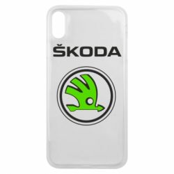 Чехол для iPhone Xs Max Skoda Bird - PrintSalon