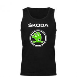 Мужская майка Skoda Bird - PrintSalon