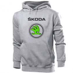 Мужское худи Skoda Bird - PrintSalon