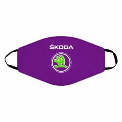 Маска многоразовая Skoda Bird - PrintSalon