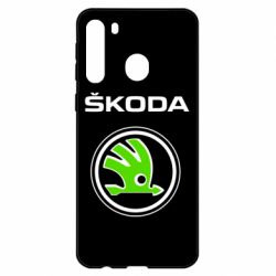 Чехол для Samsung A21 Skoda Bird - PrintSalon
