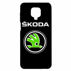 Чехол для Xiaomi Redmi Note 9S/9Pro/9Pro Max Skoda Bird - PrintSalon