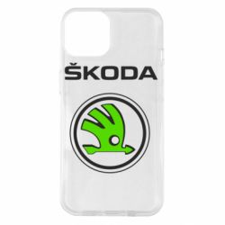 Чехол для iPhone 14 Skoda Bird - PrintSalon