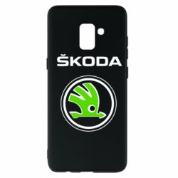Чехол для Samsung A8+ 2018 Skoda Bird - PrintSalon