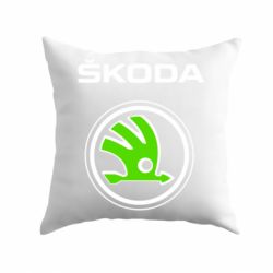 Подушка Skoda Bird - PrintSalon