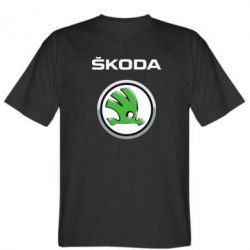 Мужская футболка Stedman Skoda Logo 3D - PrintSalon