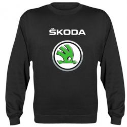 Cвитшот Skoda Logo 3D - PrintSalon