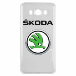 Чехол для Samsung J7 2016 Skoda Logo 3D - PrintSalon