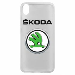 Чехол для Xiaomi Redmi 7A Skoda Logo 3D - PrintSalon