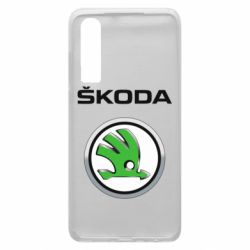 Чехол для Huawei P30 Skoda Logo 3D - PrintSalon