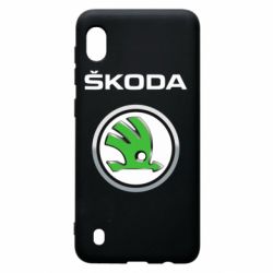 Чехол для Samsung A10 Skoda Logo 3D - PrintSalon