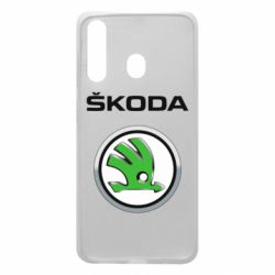 Чехол для Samsung A60 Skoda Logo 3D - PrintSalon