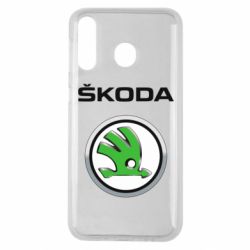 Чехол для Samsung M30 Skoda Logo 3D - PrintSalon