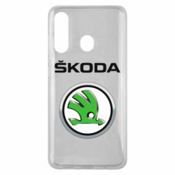 Чехол для Samsung M40 Skoda Logo 3D - PrintSalon