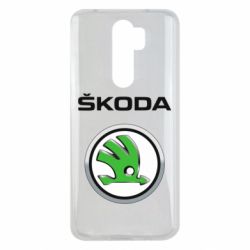 Чехол для Xiaomi Redmi Note 8 Pro Skoda Logo 3D - PrintSalon