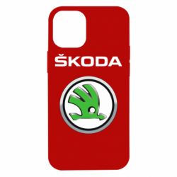 Чехол для iPhone 12 mini Skoda Logo 3D - PrintSalon
