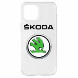 Чехол для iPhone 12 Pro Max Skoda Logo 3D - PrintSalon
