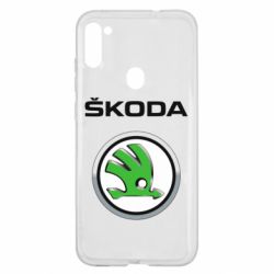 Чехол для Samsung A11/M11 Skoda Logo 3D - PrintSalon