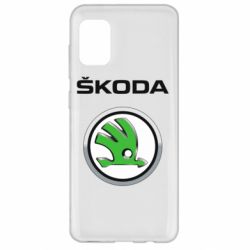 Чехол для Samsung A31 Skoda Logo 3D - PrintSalon