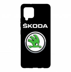 Чехол для Samsung A42 5G Skoda Logo 3D - PrintSalon