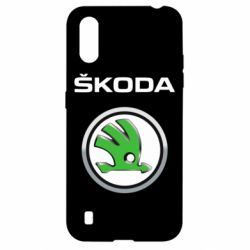 Чехол для Samsung A01/M01 Skoda Logo 3D - PrintSalon