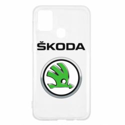Чехол для Samsung M31 Skoda Logo 3D - PrintSalon