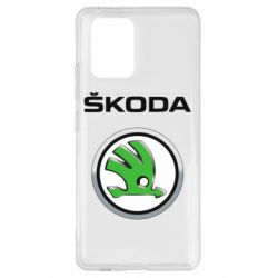 Чехол для Samsung S10 Lite Skoda Logo 3D - PrintSalon
