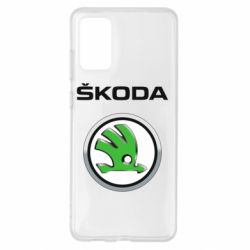 Чехол для Samsung S20+ Skoda Logo 3D - PrintSalon