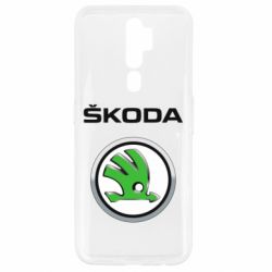 Чехол для Oppo A5/A9 2020 Skoda Logo 3D - PrintSalon